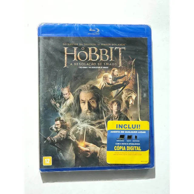 Blu-ray O Hobbit A Desolação De Smaug Duplo Original Lacrado