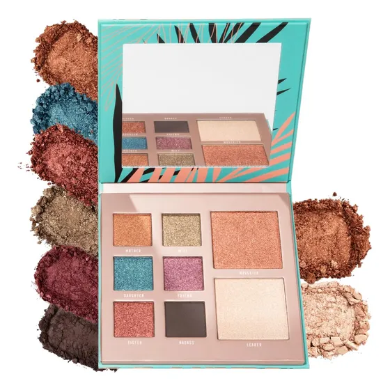 Bossy Cosmetics Beauty Meets Drive - Kit De Paleta De Rubor.