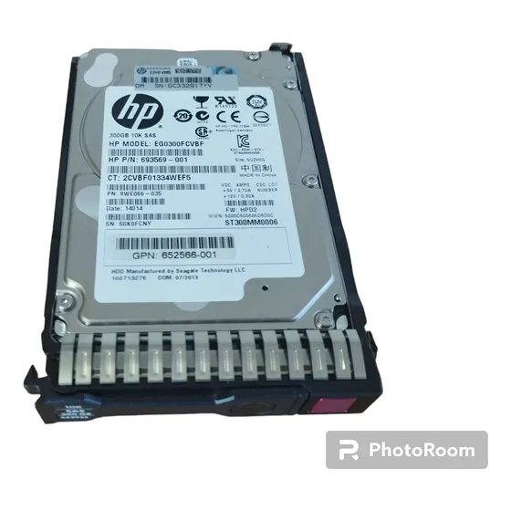 Hp Disco Duro 300gb 10k Sas 2.5 