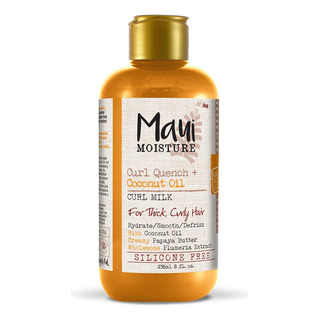 Leche Para El Cabello Maui Moisture Curl Quench + Aceite De Leche Para El Cabello Maui Moisture Curl Quench + Aceite De