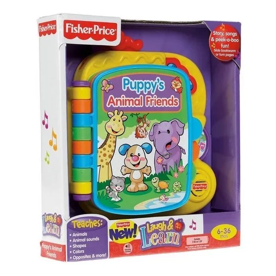 Libro Bilingue De Aprendizaje Fisher Price