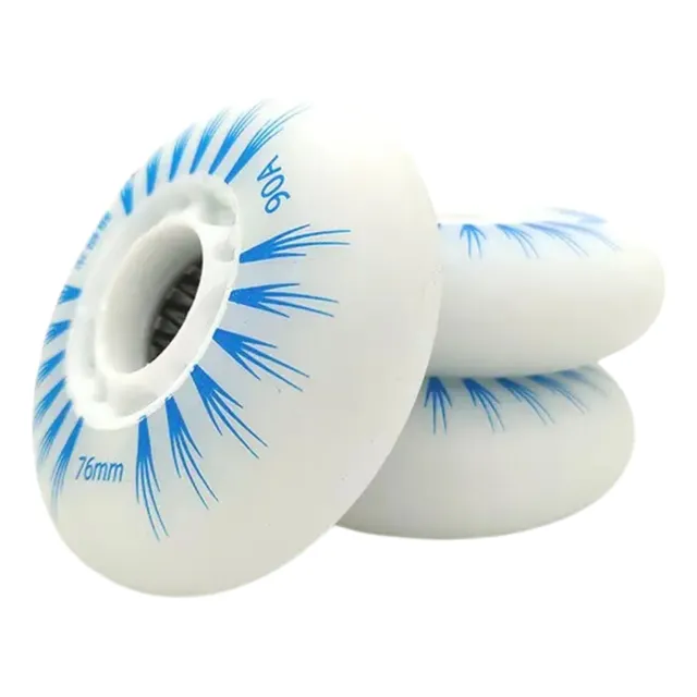 Ruedas Set De 4 Para Rollers Chilli Boards 90a 80mm/76mm
