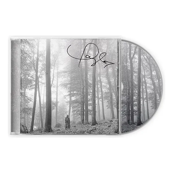 Taylor Swift Cd Autografado Singed Folklore Importado