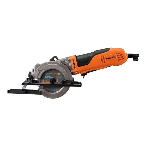 Sierra Circular 4-1/2'' 127 V 750 W Truper 100123 127V