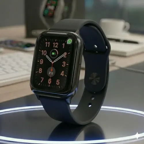 Apple Watch Series 9 GPS + Cellular • Caixa prateada de aço