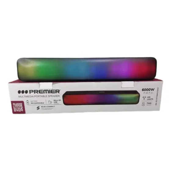 Barra De Sonido / Cornetas Premier - Luces Led
