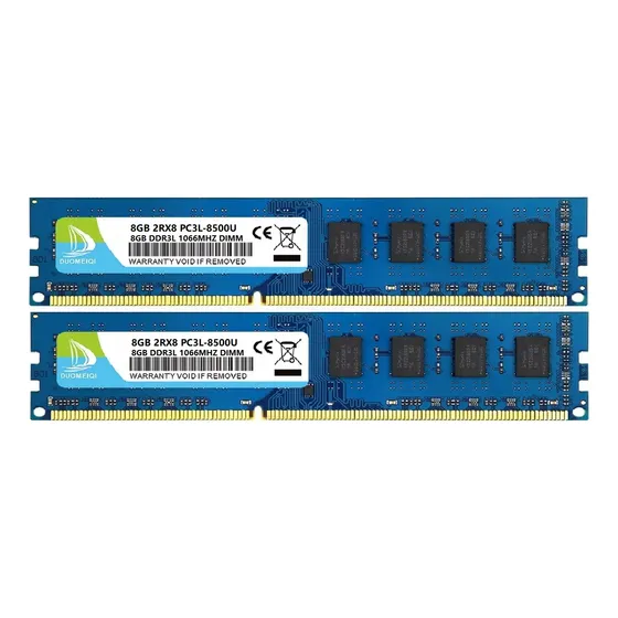Memoria Ram Duomeiqi Ddr3-1066 Pc3-8500u Verde 16gb (2x8gb)