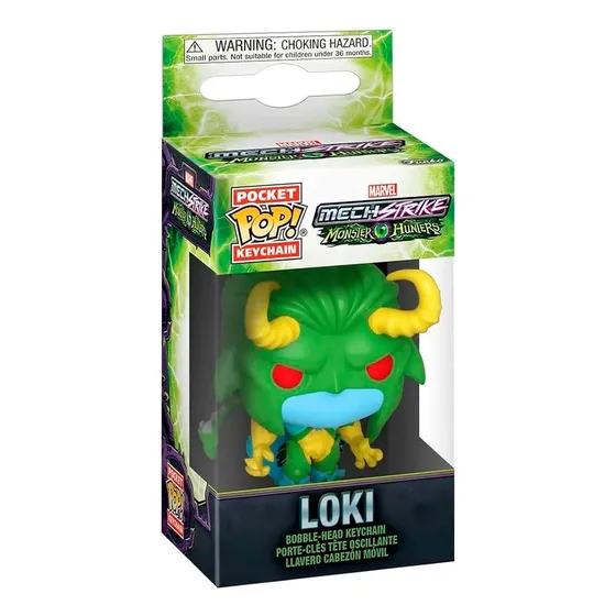 Funko Figura Pop Keychain Monster Hunters Loki
