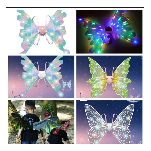 Alas De Mariposa Para Niña Y Niños