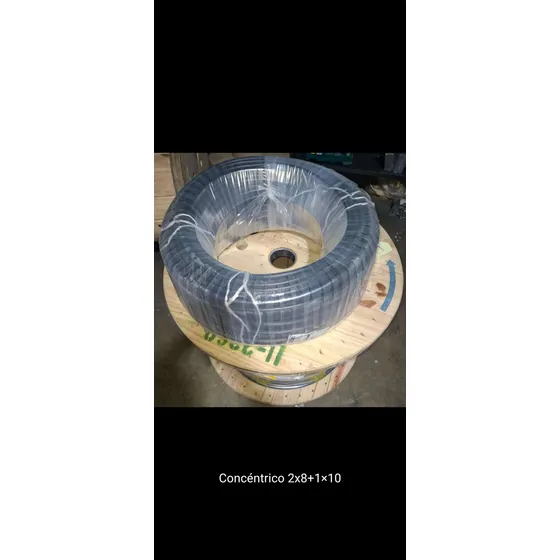 Cable Concentrico 2x8 + 1x10 Engomado Tienda