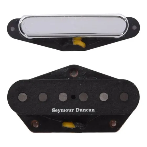 Captador Seymour Duncan (set) Guitarra Alnico Pro 2 Tele Cor Preto