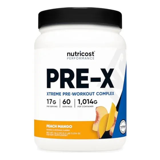 Complejo En Polvo Pre-x Xtreme Preworkout De Nutricost,