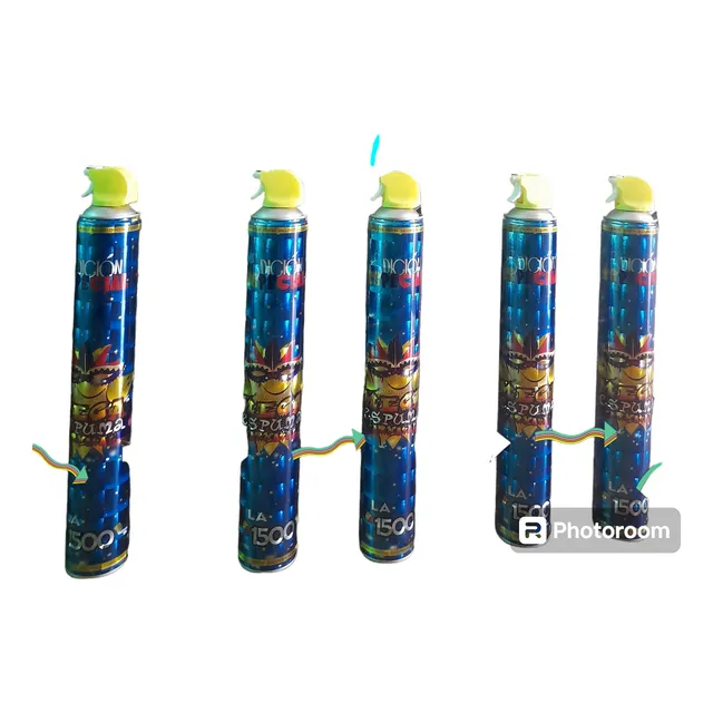 Espuma Carnavalera De 1500ml Caja X 15 Unidades