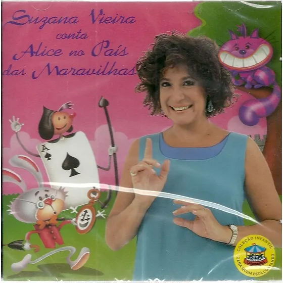 Cd Susana Vieira Conta Alice No País Da Maravilhas) Orig Nov