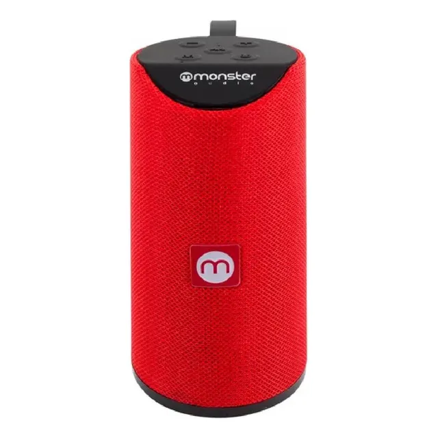 Parlante Bluetooth Monster Audio Mx450r Rojo