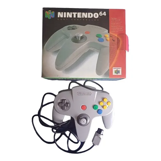 Control Nintendo 64 Original En Caja Original Full Funcional