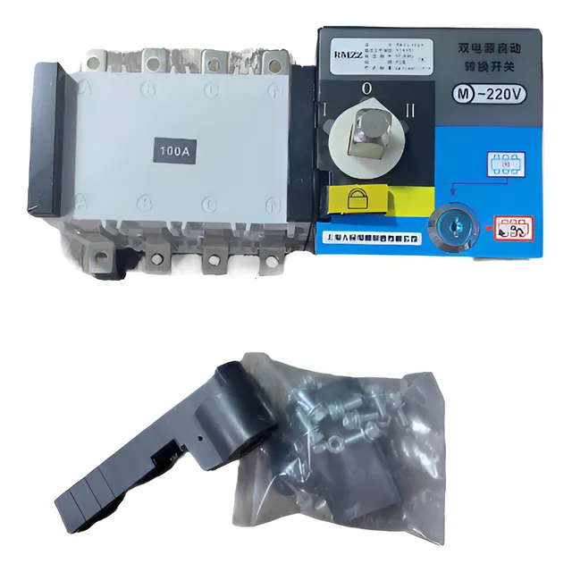 Transferencia Automatica Ats 100 Amp Transfer Switch 100a