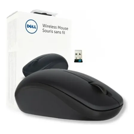 Mouse Sem Fios Dell Wm126 Óptico De 2,4 Ghz Cor Preto