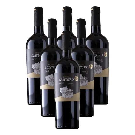 Vino Tinto Roble Marselan Quinta Santero 750 Ml X 6 Un.