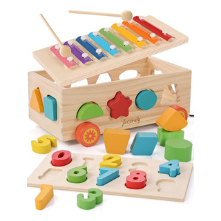 Jessruly Shape Sorter - Juego De Rompecabezas De Números Mon Jessruly Shape Sorter - Juego De Rompecabezas De Números Mon