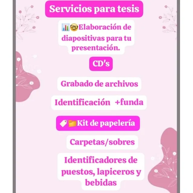 Kit Papeleria Presentación Defensa Tesis Identificador Cd's