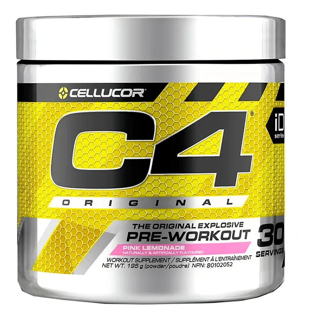 Polvo Pre Entrenamiento C4 Cellucor Pre-workout 195gr 30svc