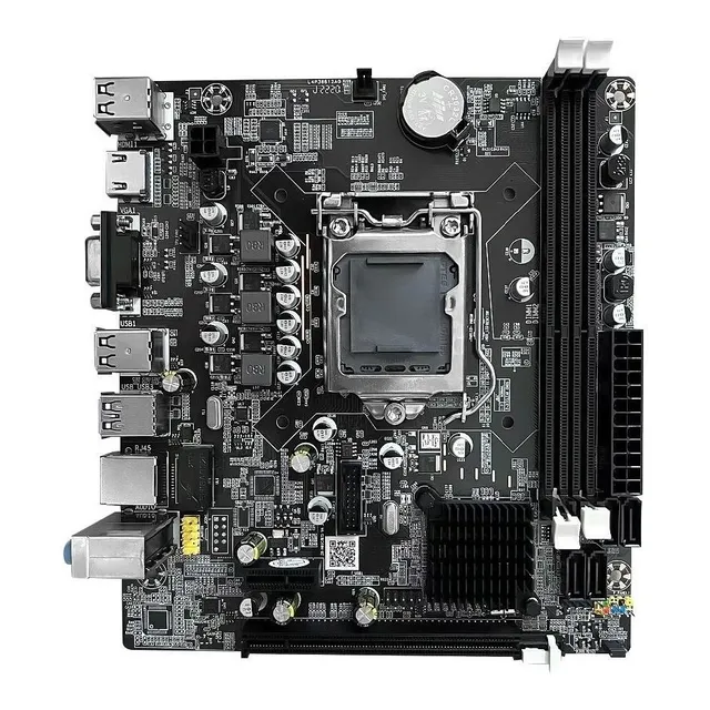 Placa Madre H61 Placa Mae Con 2*ddr3 Ram Usb2.0 Vga Hdmi