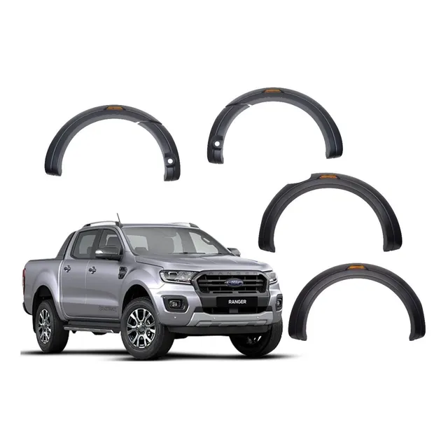 Extensiones Tapabarro Reflectante Ford Ranger 2016-2023
