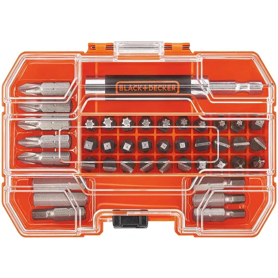 Juego De Brocas Para Destornillador Estándar Black + Decker