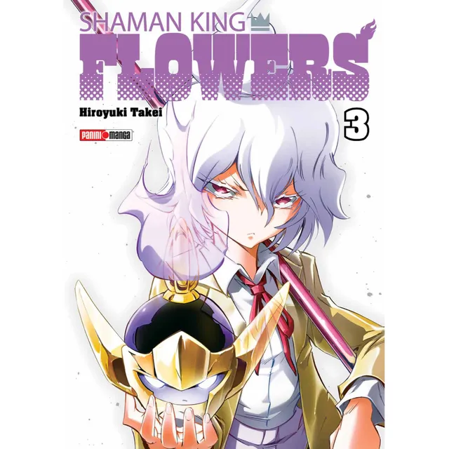 Shaman King Flowers N.03, De Hiroyuki Takei., Vol. 3. Editorial Kodansha, Tapa Blanda En Español