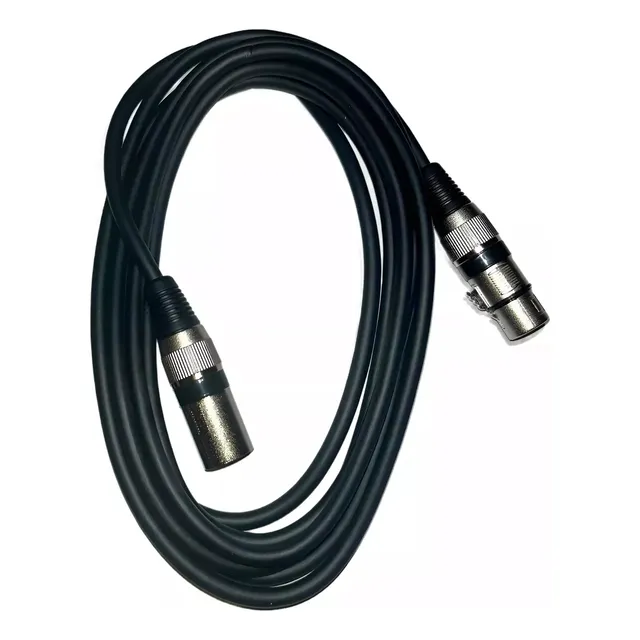 Cable Xlr 3 Metros Para Micrófono, Parlante Y Consola Dj