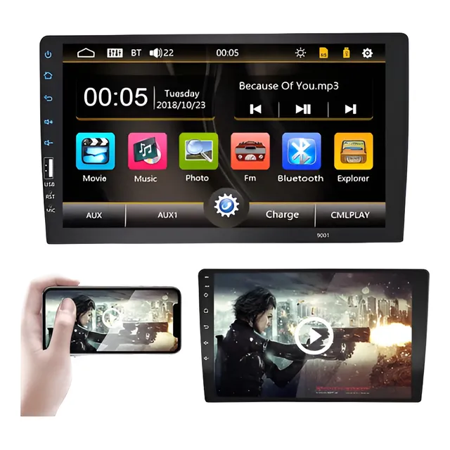 Radio Renault Logan Sandero 9 Pulgadas Mp5 Mirrorlink Usb