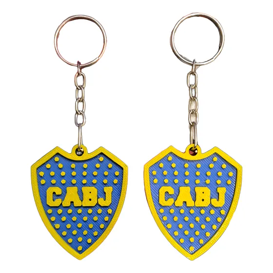 X25 Llavero Futbol Boca Juniors 3d Por Mayor Souvenir