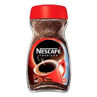 CafĂ© SolĂșvel NescafĂ© Tradição 100g CafĂ© SolĂșvel NescafĂ© Tradição 100g