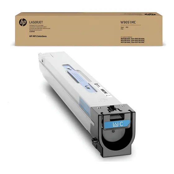 Toner Cyan Hp W9051mc Original E87640 87650 87660 Cian