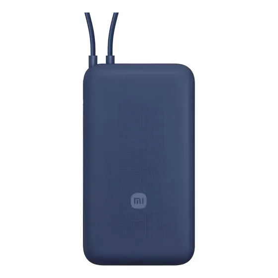 Cargador Portatil Xiaomi 20000mah 33w Azul con Cable Integrado | Cuotas sin interés