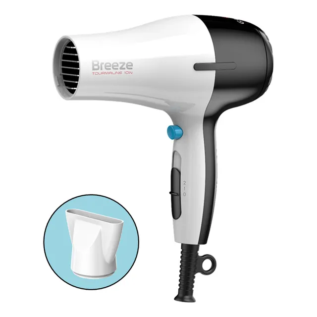 Secador De Pelo Gama Brezze Tourmaline Ion 2100w Color Blanco