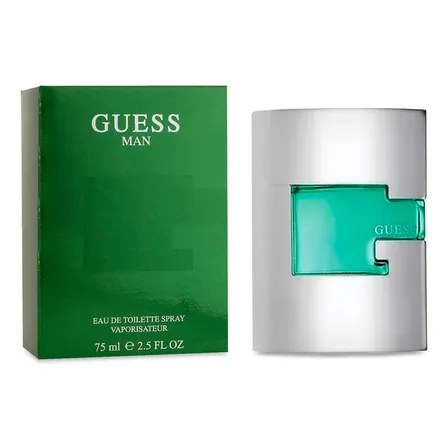 Guess Man Para Hombre 75ml Edt Volumen De La Unidad 75 Ml