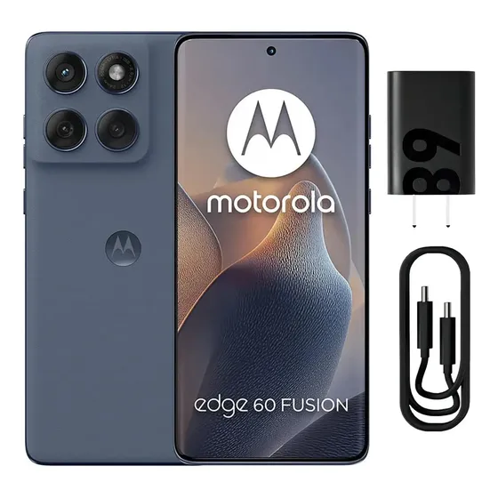 Motorola Moto Edge 60 Fusion 5g Dual Sim (esim) 256gb 12gb Smartphone Pantone Slipstream (azul)