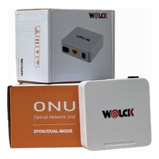 Onu Ont Wolck 1ge Gpon Epon Compatible Olt Vsol Fibra