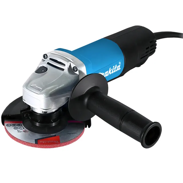 Esmeriladora angular Makita 9557HPG 840W 120V Color Turquesa
