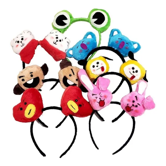 Diadema Bts Bt21 Rana Chimmy Mang Tata Rj Koya, Cooky Shoky