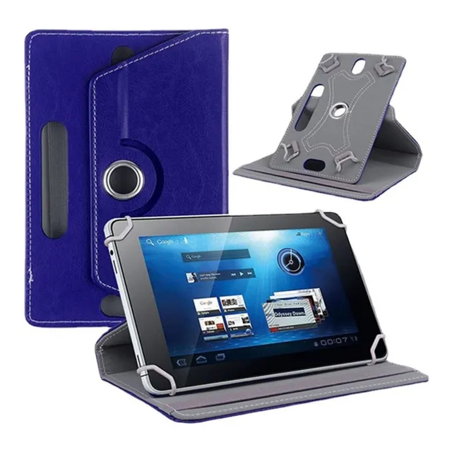 Funda Universal Tablet De 8 Pulgadas Giratoria Tacto Piel