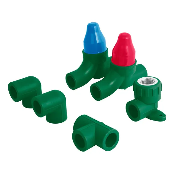Kit Conexiones Ppr Regadera Sin Manerales 46037