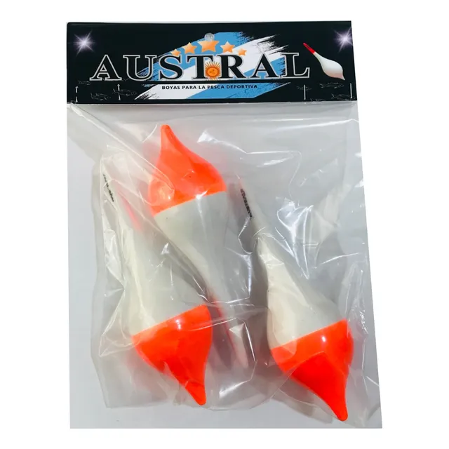 Boyas Austral Chupetonas X3 Unidades Pesca Pejerrey Flote
