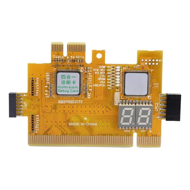 Tarjeta Diagnóstico Pci-e Multifunción 4 En 1
