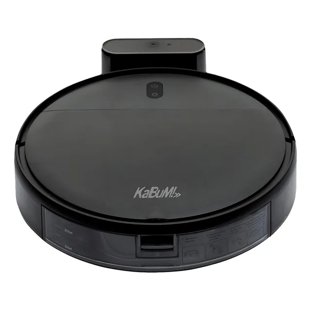 Robô aspirador e passa pano Kabum Robot Smart100 preto 127/220V