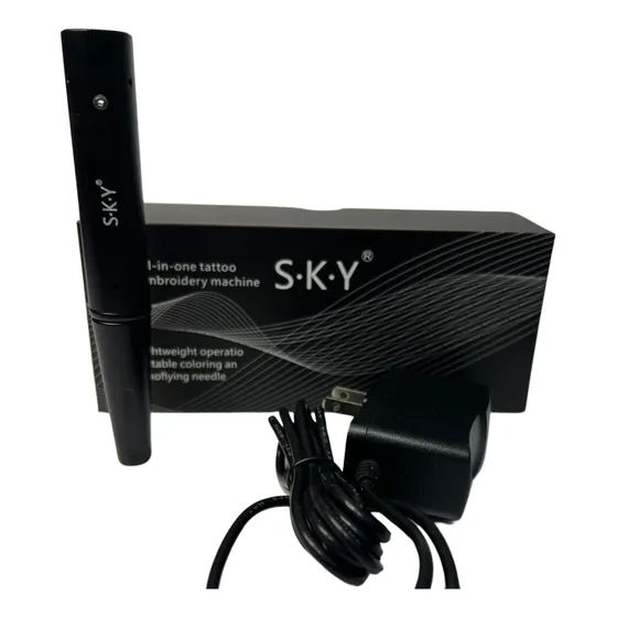 Dermapen Sky Dermografo Sem Fio Profissional Micropgmentação