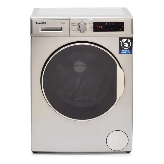 Lavarropas James Lr1008 S 6 Kg Slim Espacios Reducidos Js Color Silver