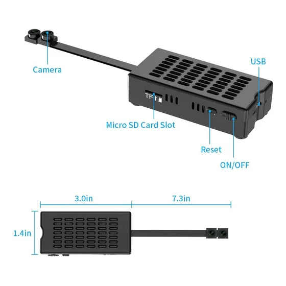 Modulo Camara Espia Inalambrica Oculta Wifi 2k Mini Hd G